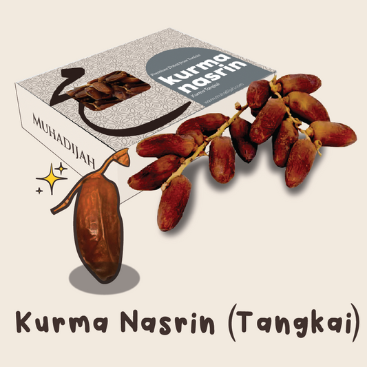 Kurma Nasrin (Kurma Tangkai) | Premium Dates from Tunisia